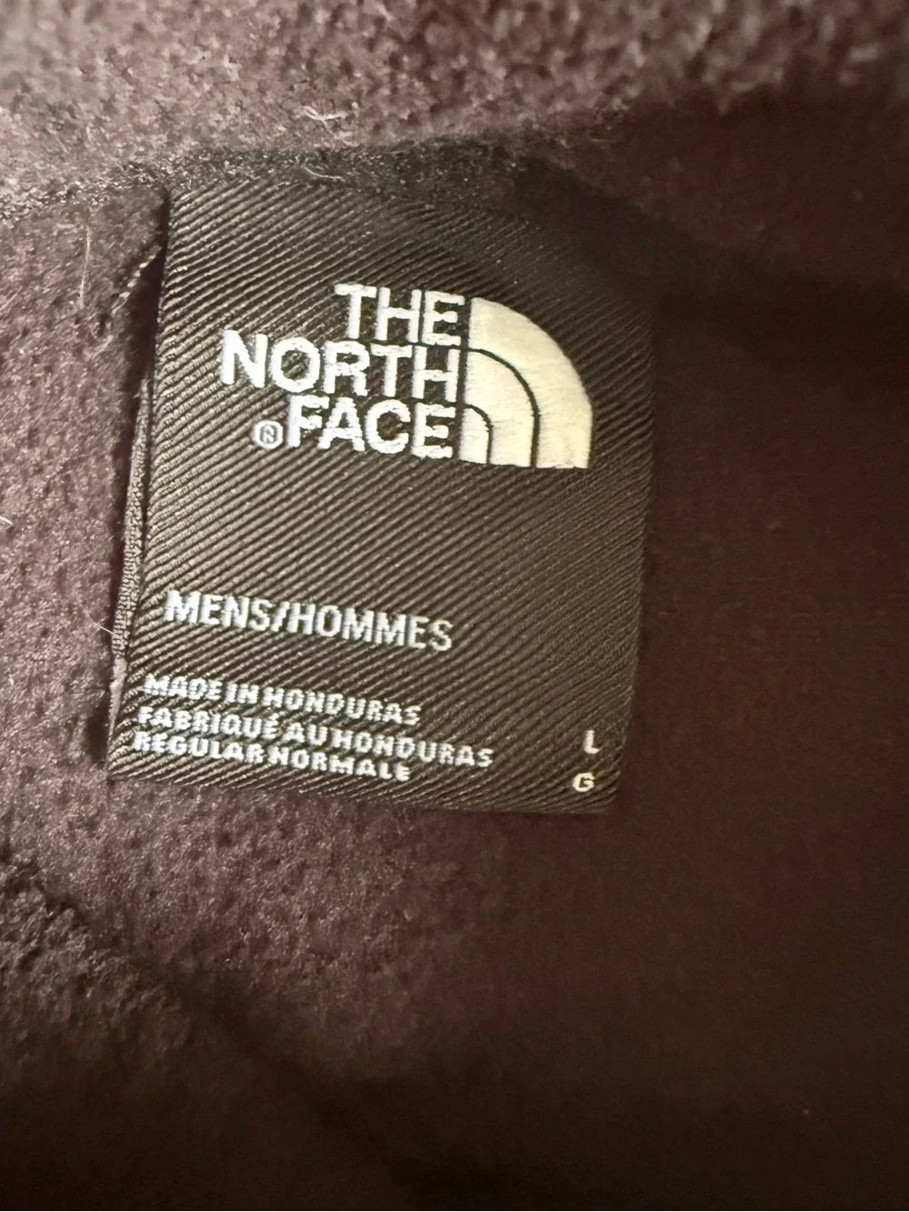 The North Face Men's Black Half-Zip Performance Fleece